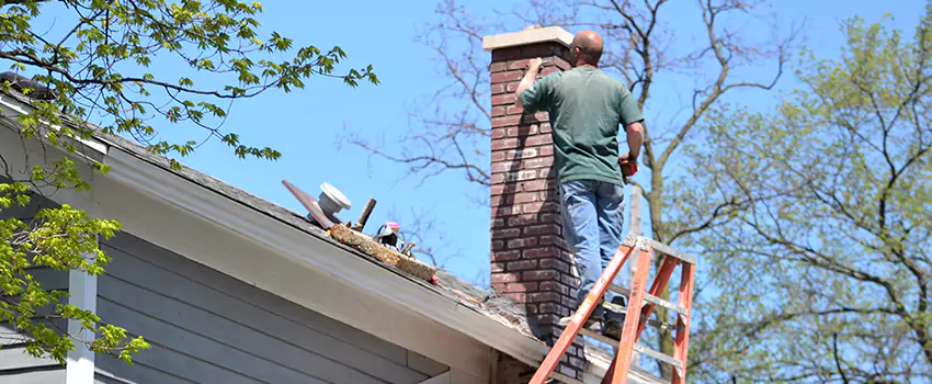 Vinyl and PVC Chimney Flashing Installation in Pendleton, OR
